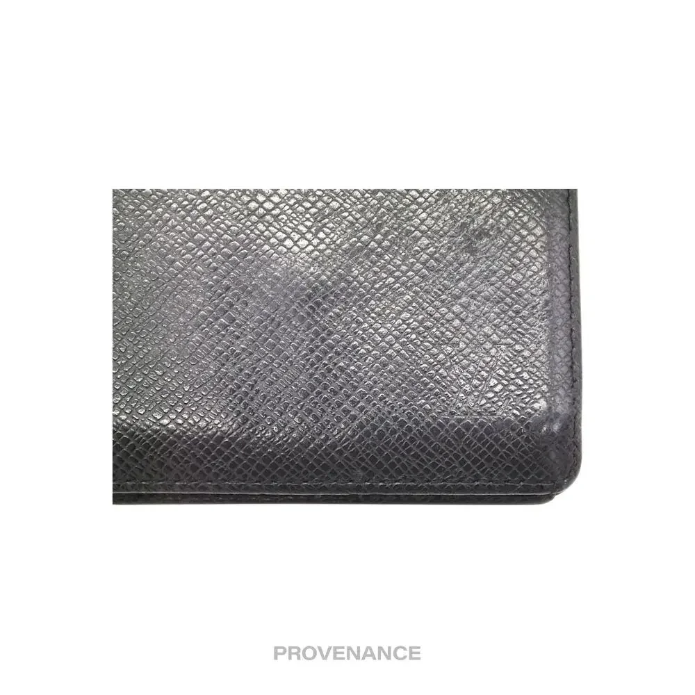 🔴 Louis Vuitton Bifold Wallet - Taiga Ardoise Leather
